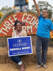 Ivywood family at three cedars farms